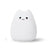 Cute Cat LED Night Light for Babies & Kids Multi-Color Silicone Bedside Lamp with Rechargeable 1200 mAh Li Battery - Techville Store